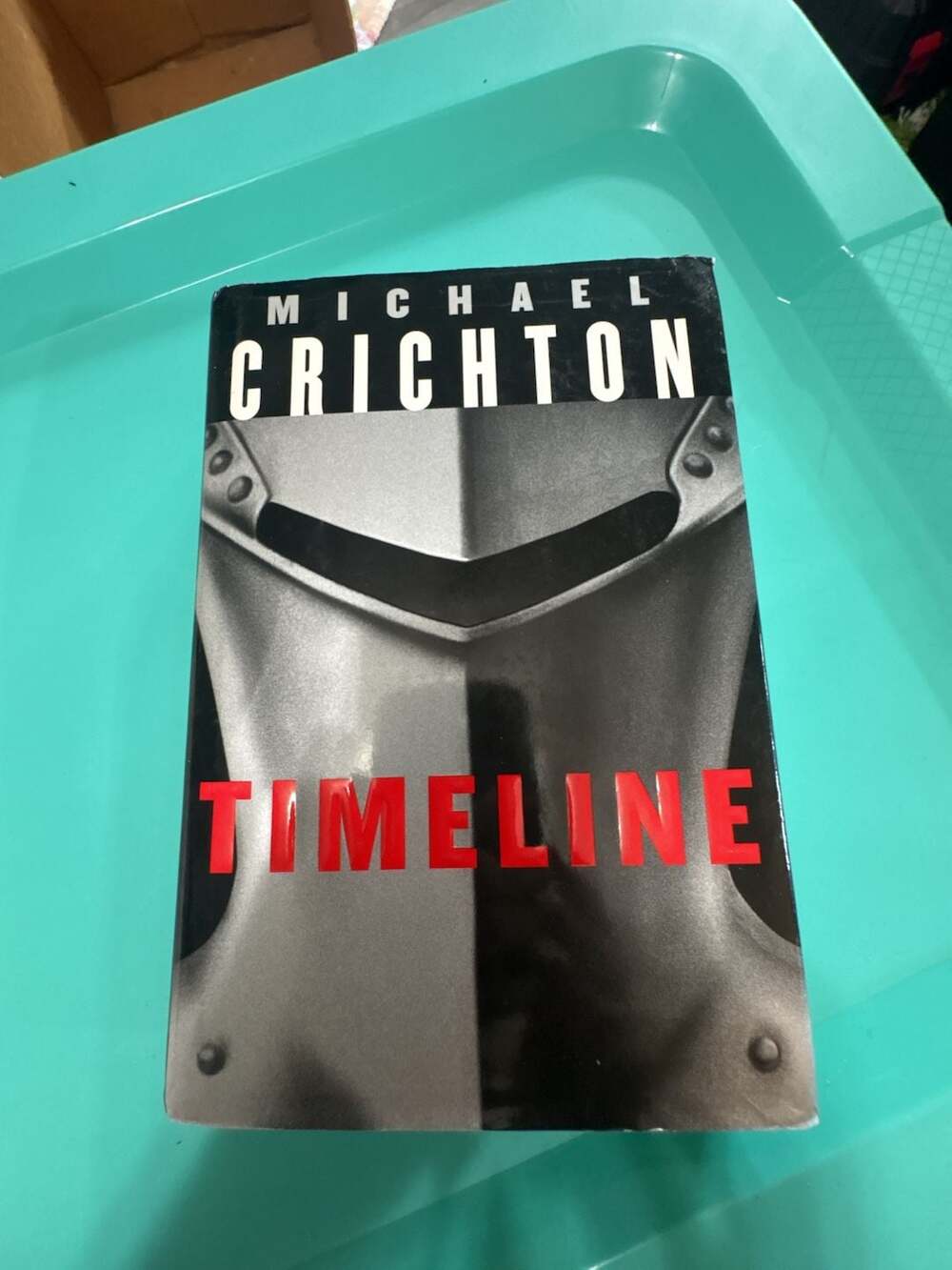 Timeline by Michael Crichton (1999 First Trade Edition Hardcover)